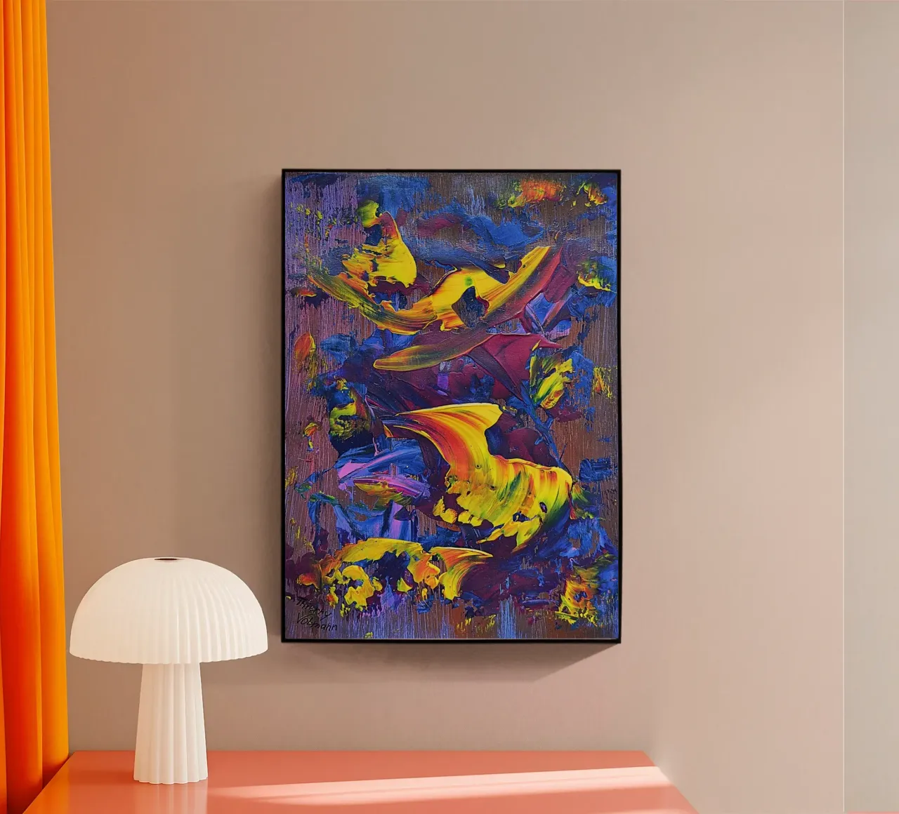 IDEAL GIFT 27 plexiglass da Thierry Vobmann Abstract painting