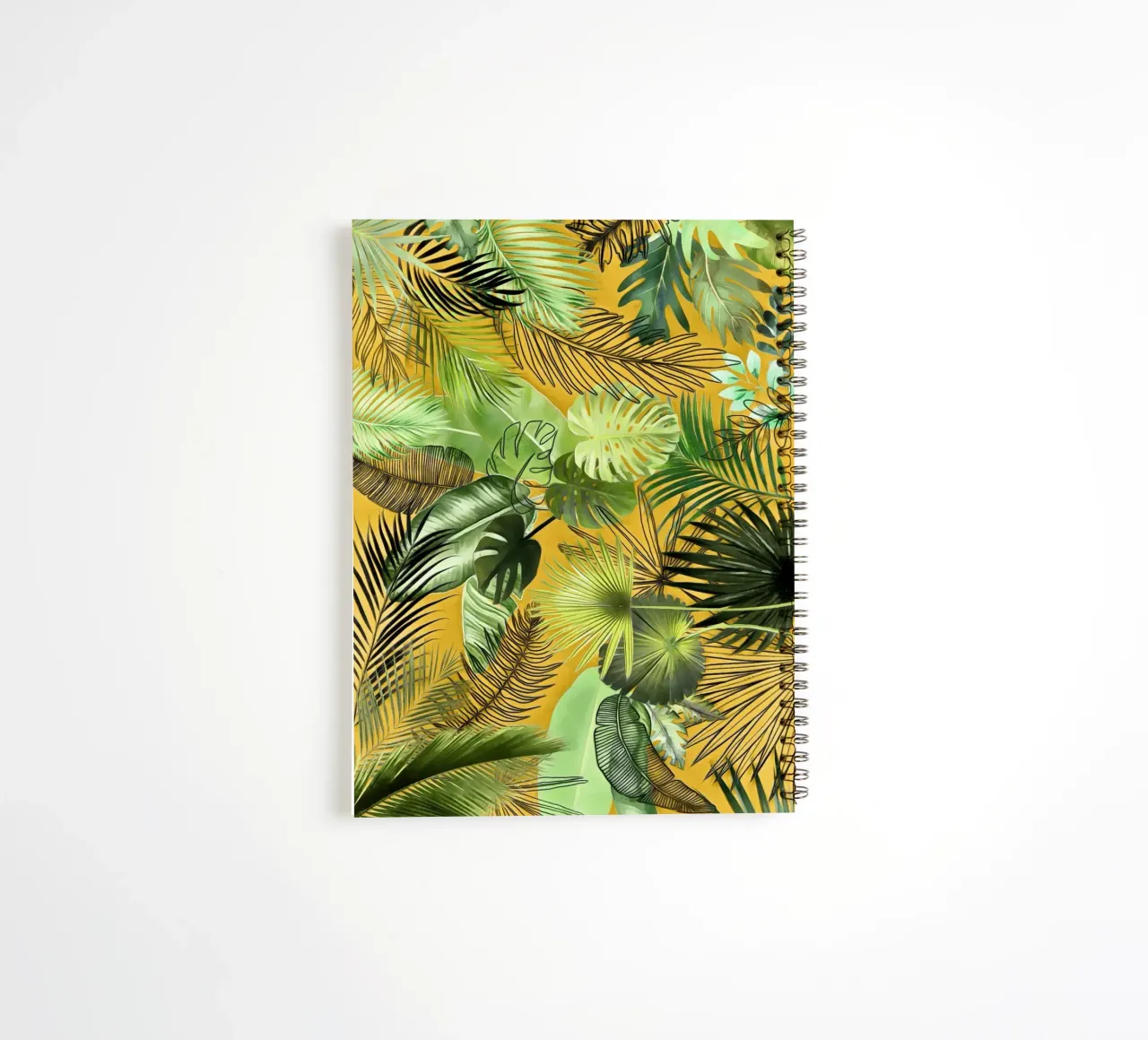 Tropical Foliage 06 spiral notebook by amini54