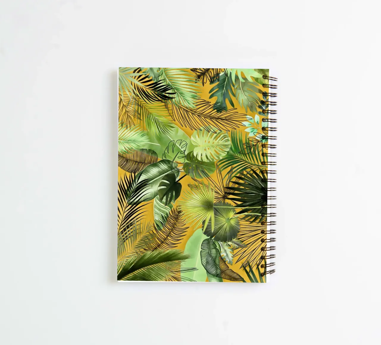 Tropical Foliage 06 spiral notebook by amini54