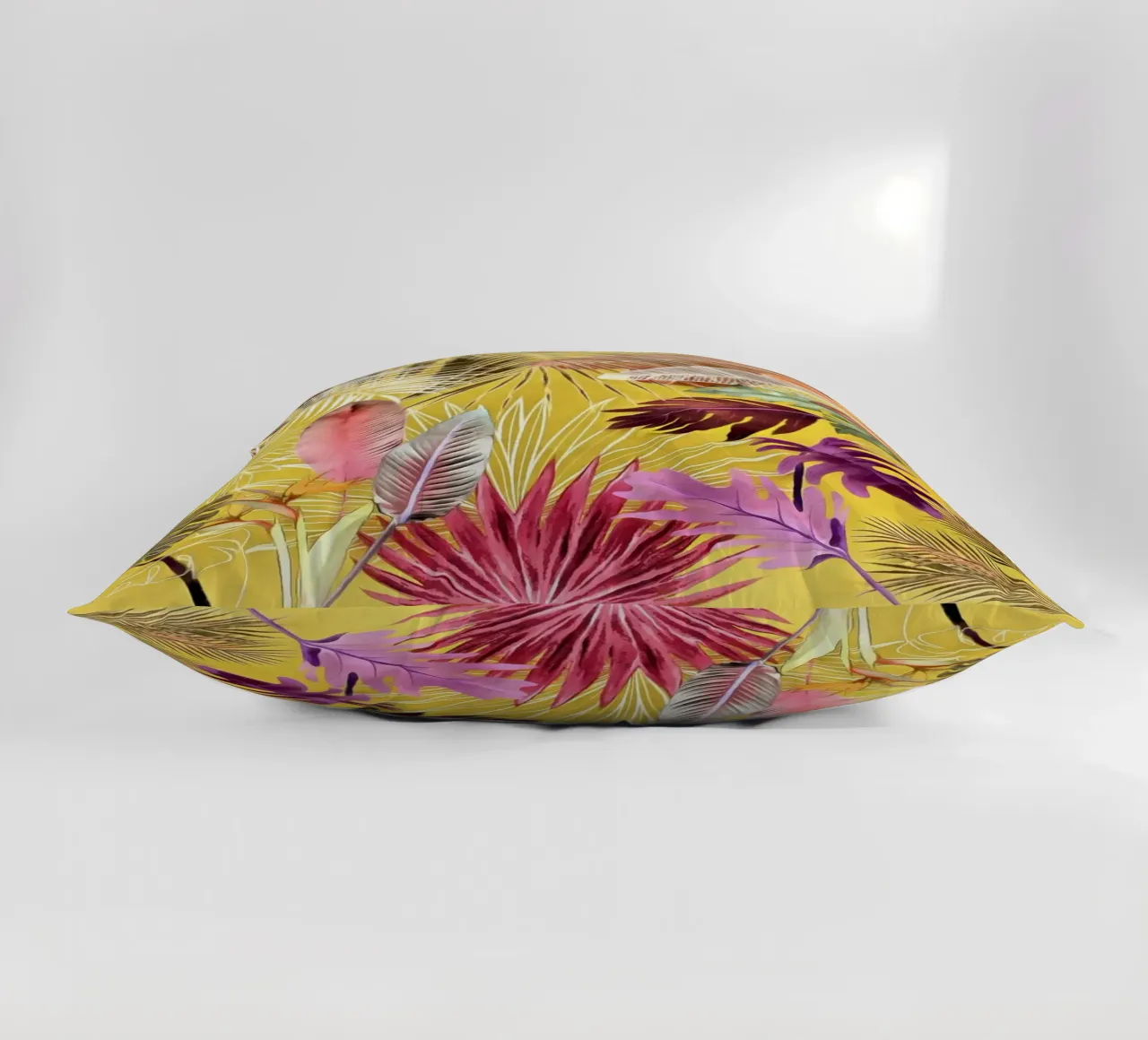 Tropical Foliage 07 decorative cushion by amini54