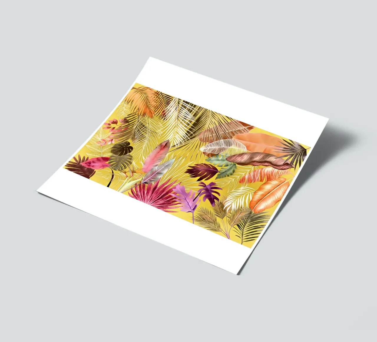 Tropical Foliage 07 sticker sheet by amini54