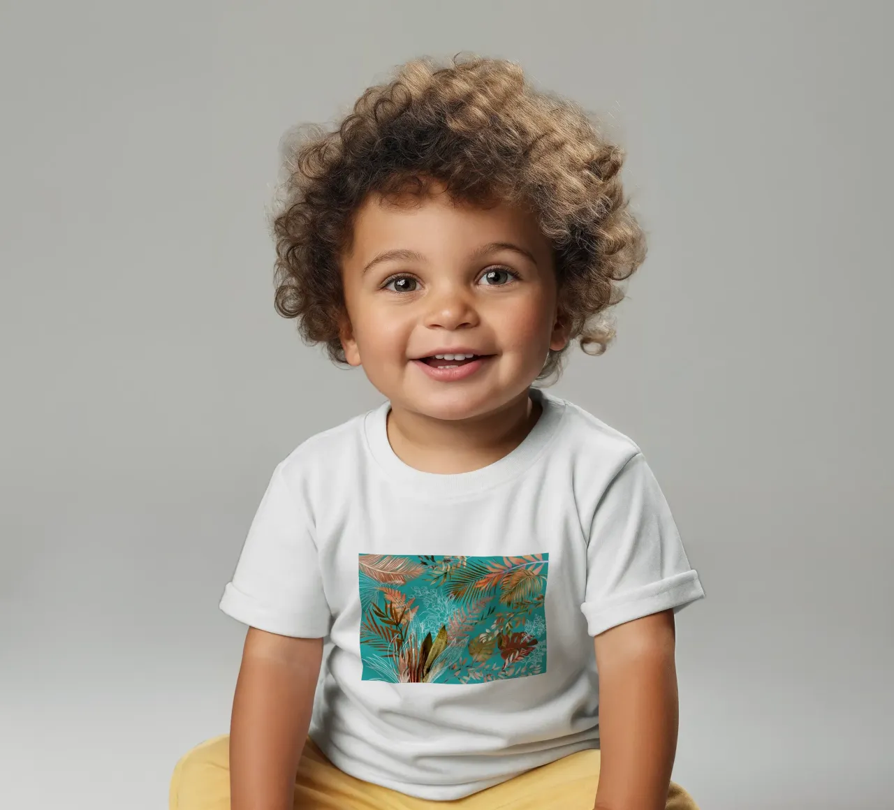 Tropical Foliage 08 baby t-shirt by amini54