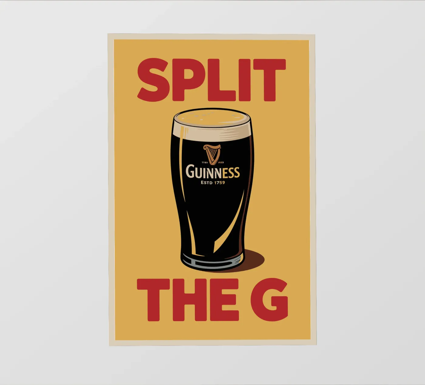 Split The G fotobehang van MIa_Dispath