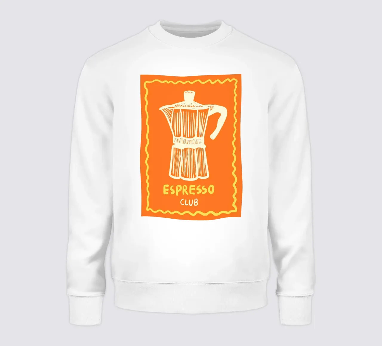 Espresso Club Orange felpa da Studio Dolci