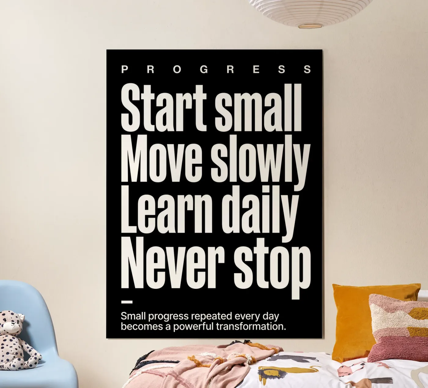 The Progress poster de vintageshop