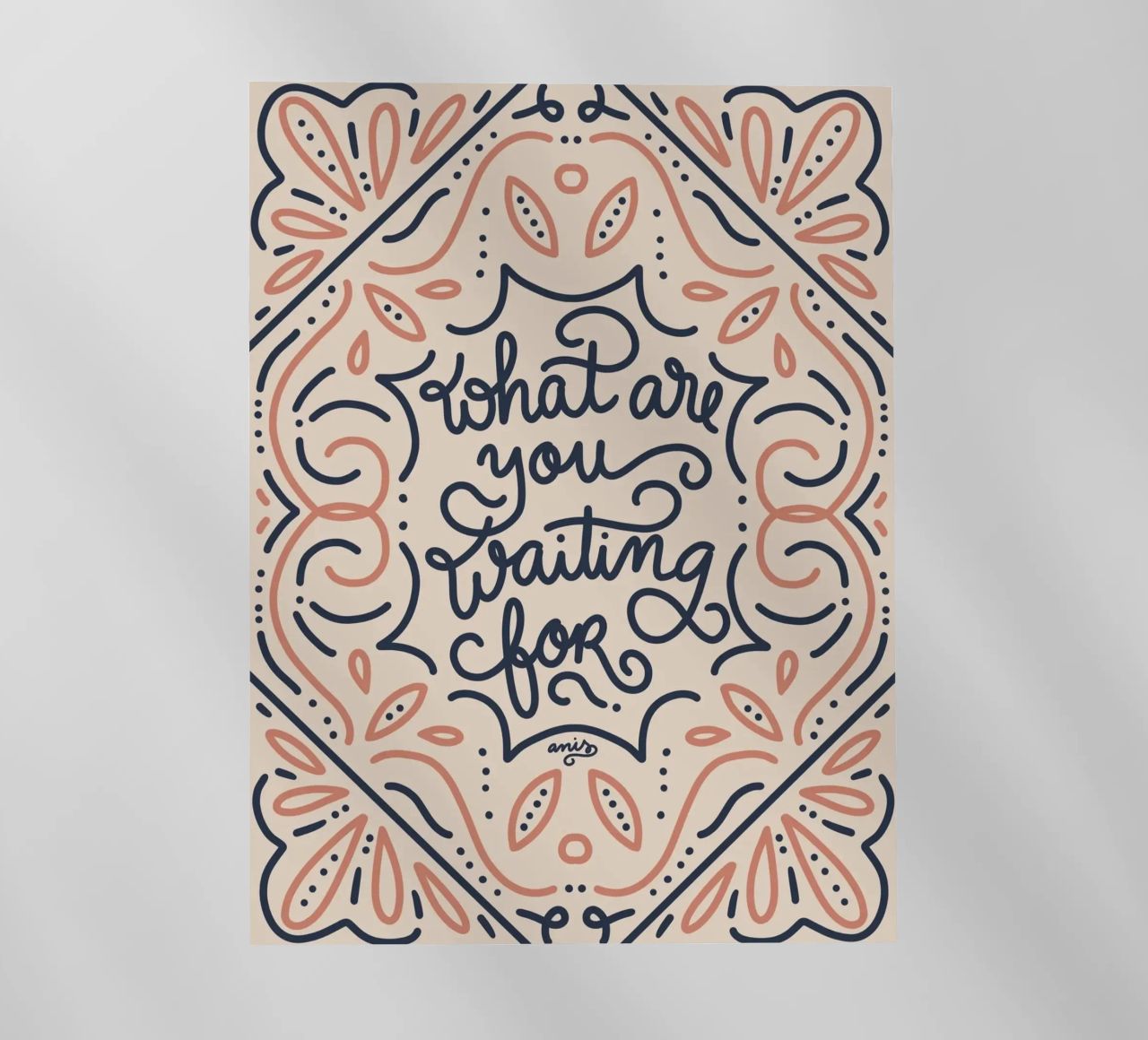 What are you waiting for? pellicola backlit da anisillustration