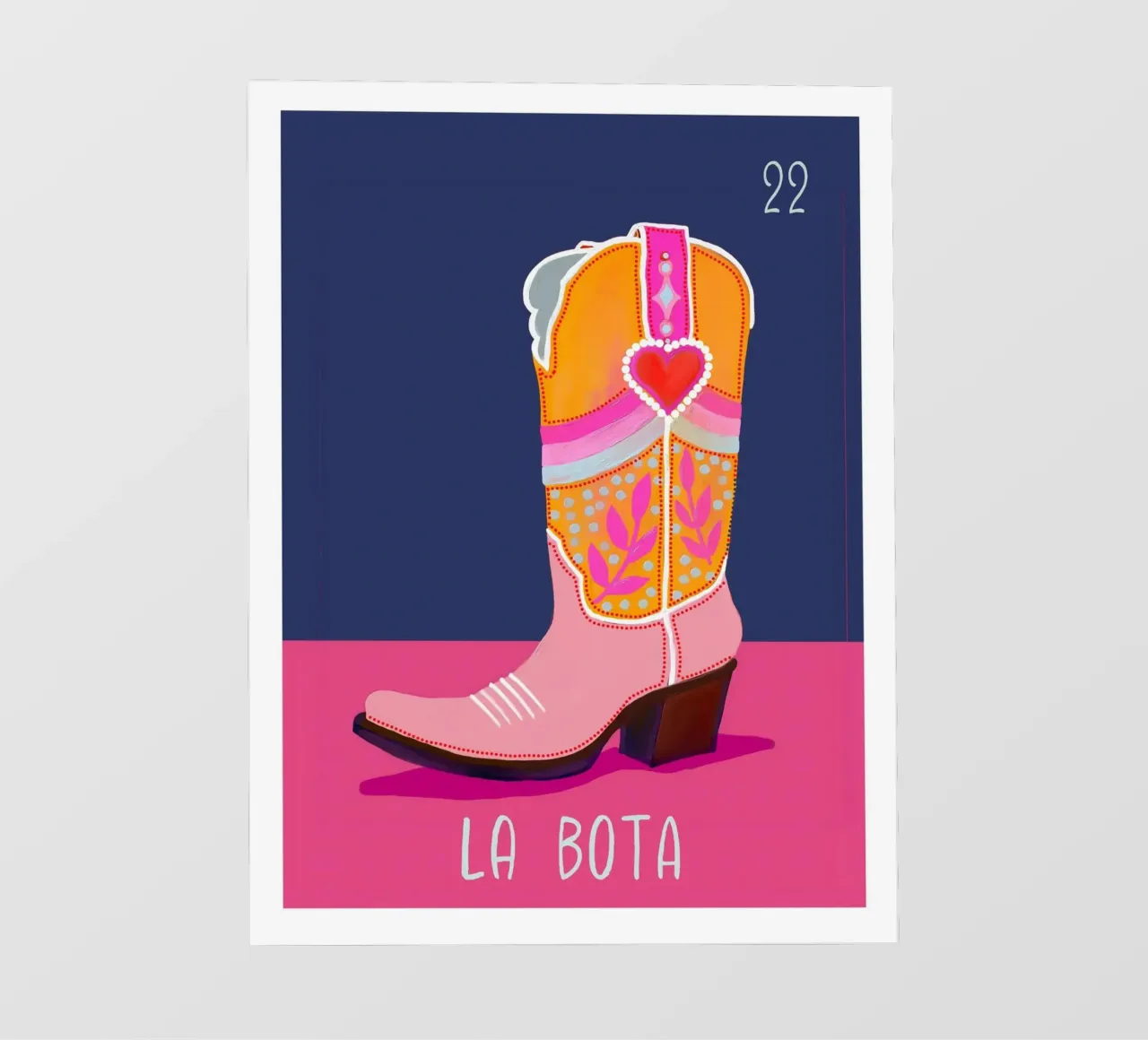 22 La Bota The Boot pellicola backlit da cafelab