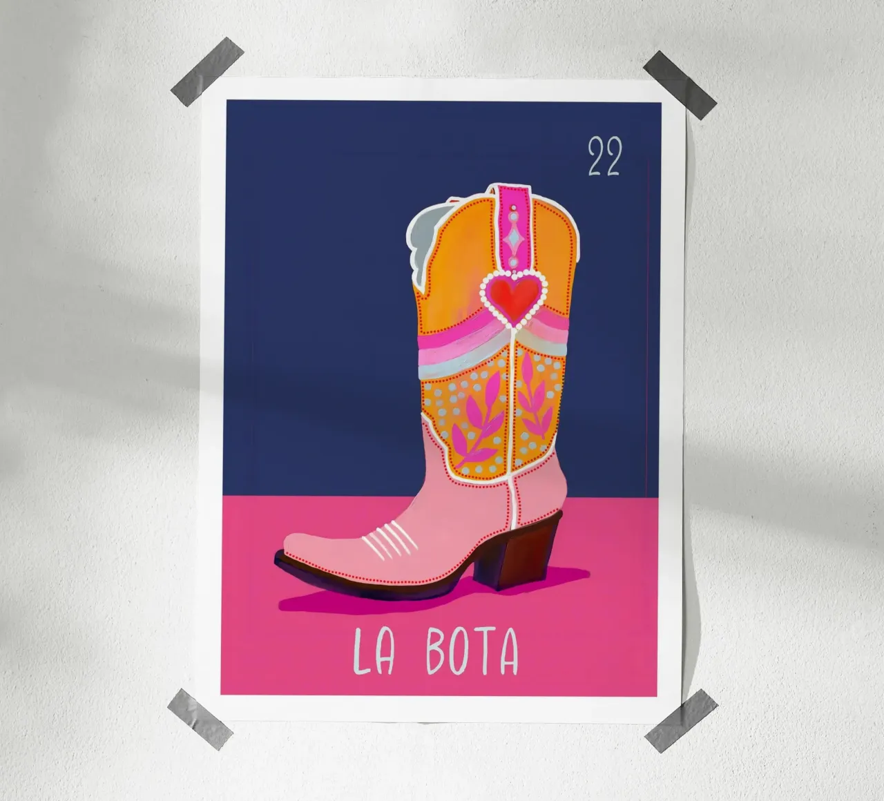 22 La Bota Das Boot Poster von cafelab