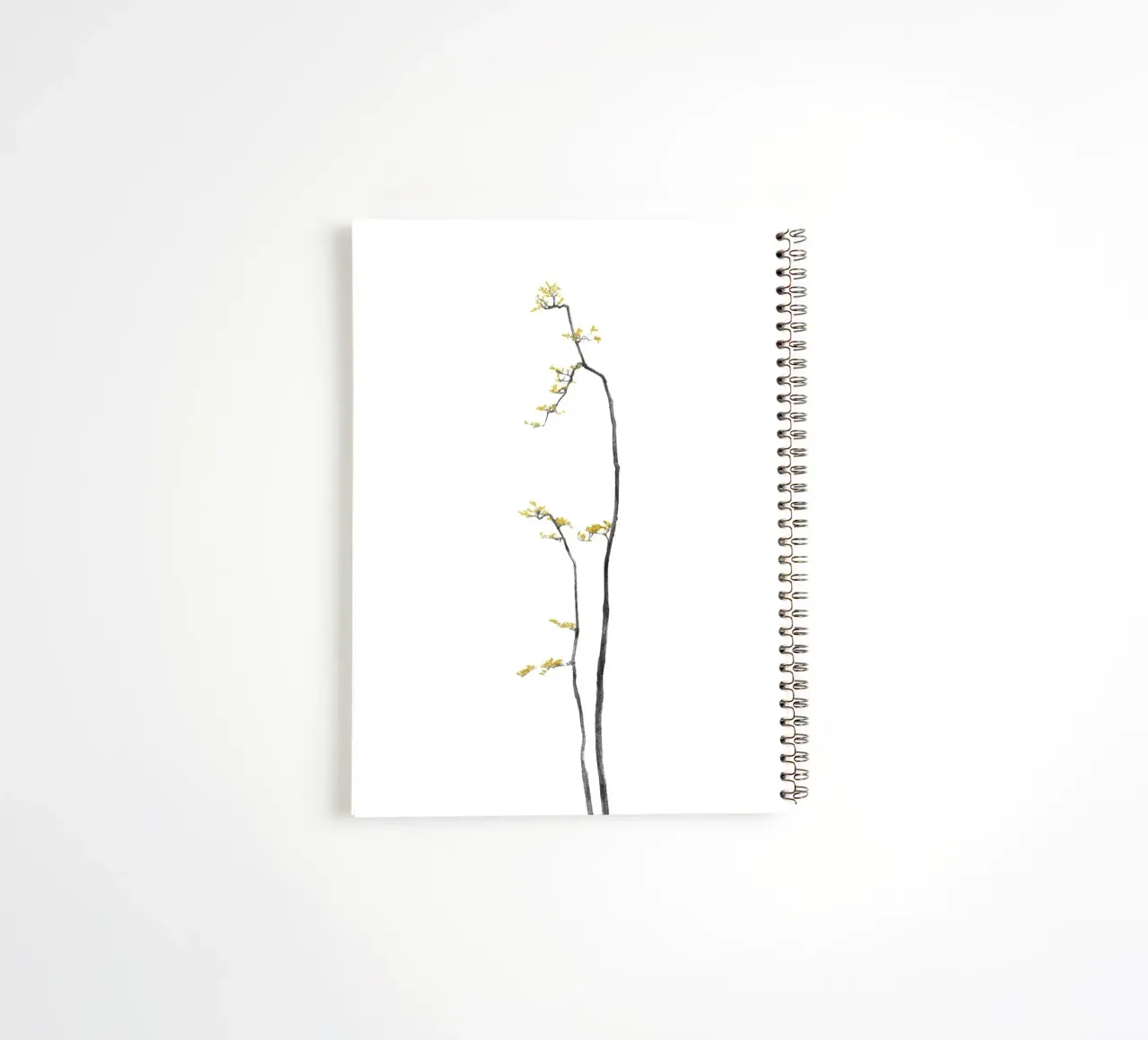 Bonsai Tree 01 spiral notebook by amini54