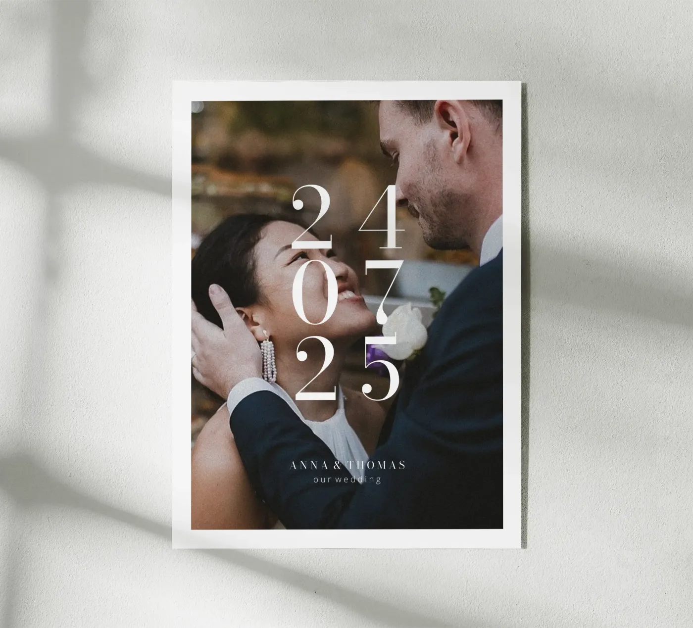 Our wedding Acryl-Glas von we line studio - design