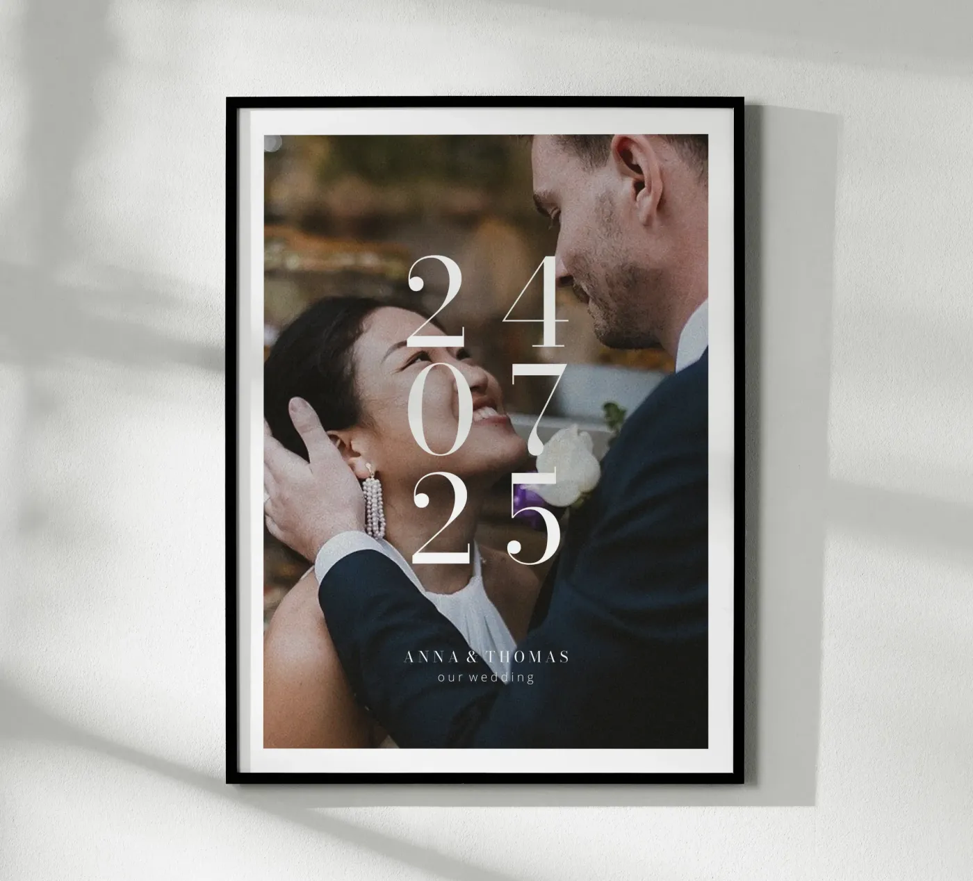Our wedding poster by we line studio - design