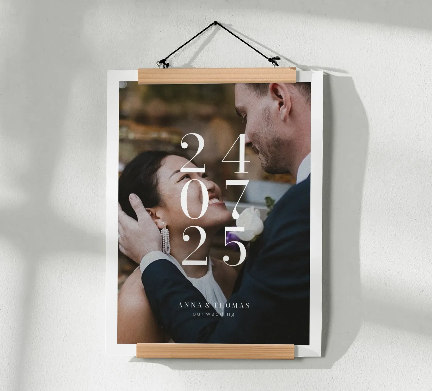 Our wedding poster by we line studio - design