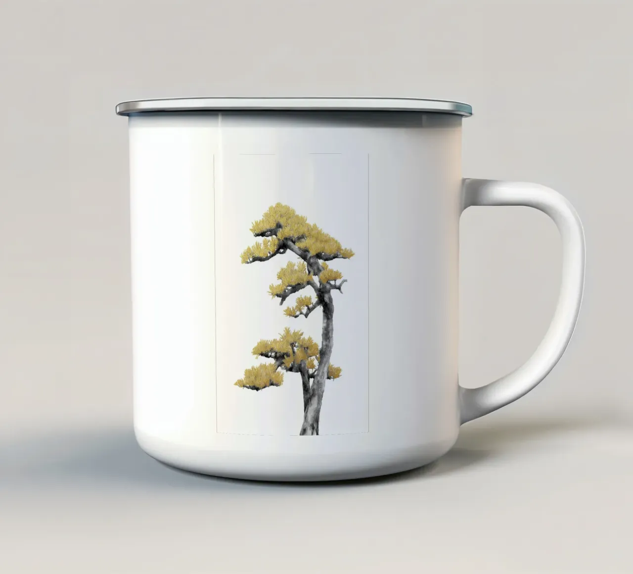 Bonsai Tree 04 tazza in smalto da amini54