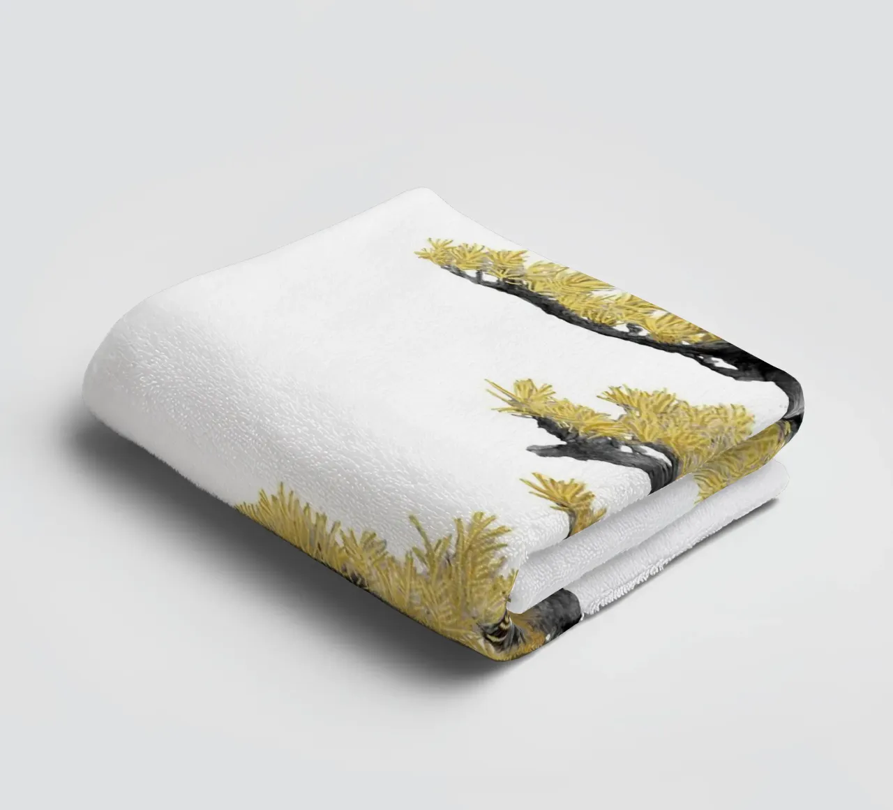 Bonsai Tree 04 towel by amini54