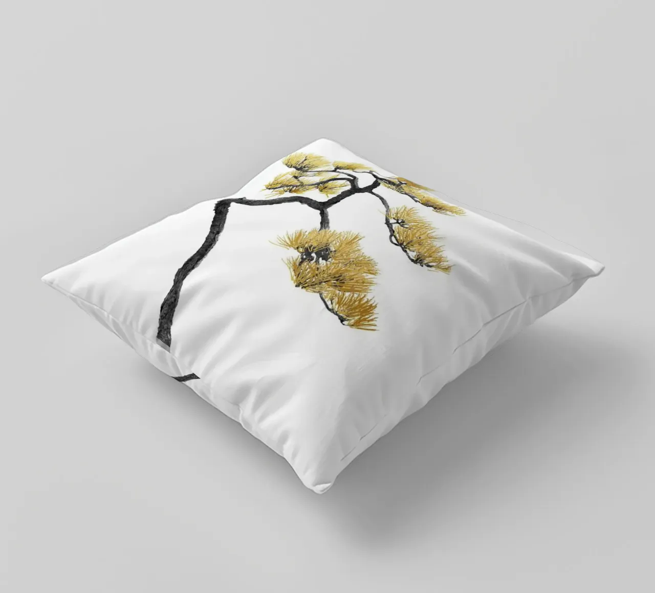 Bonsai Tree 05 cuscino da amini54