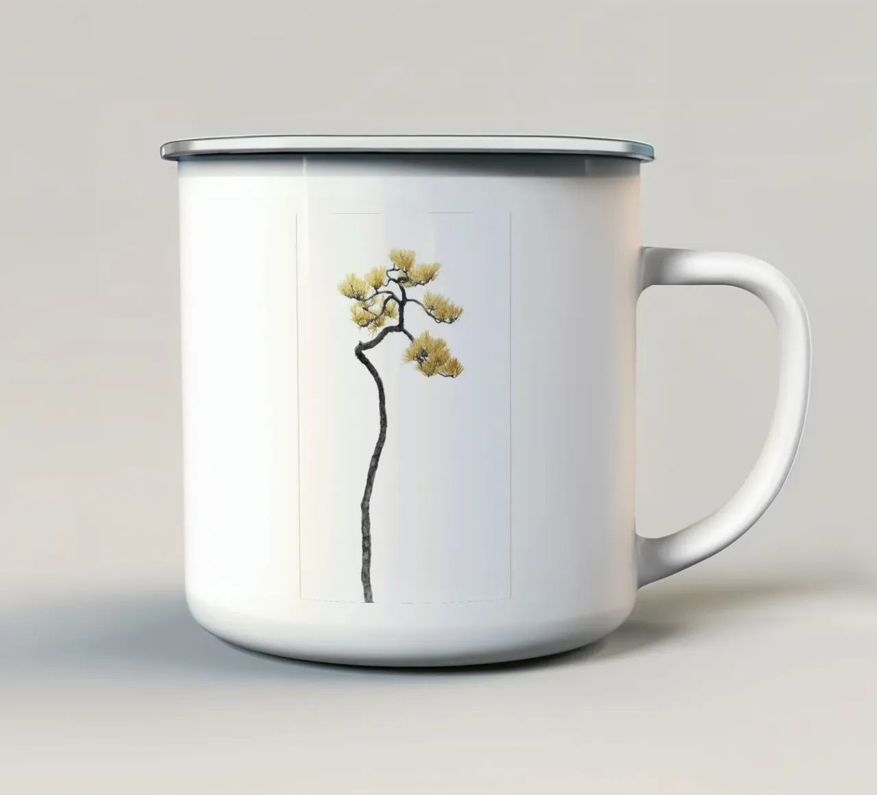 Bonsai Tree 05 tazza in smalto da amini54