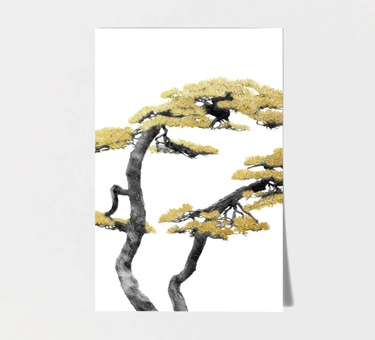 Bonsai Tree 06 sticker sheet by amini54