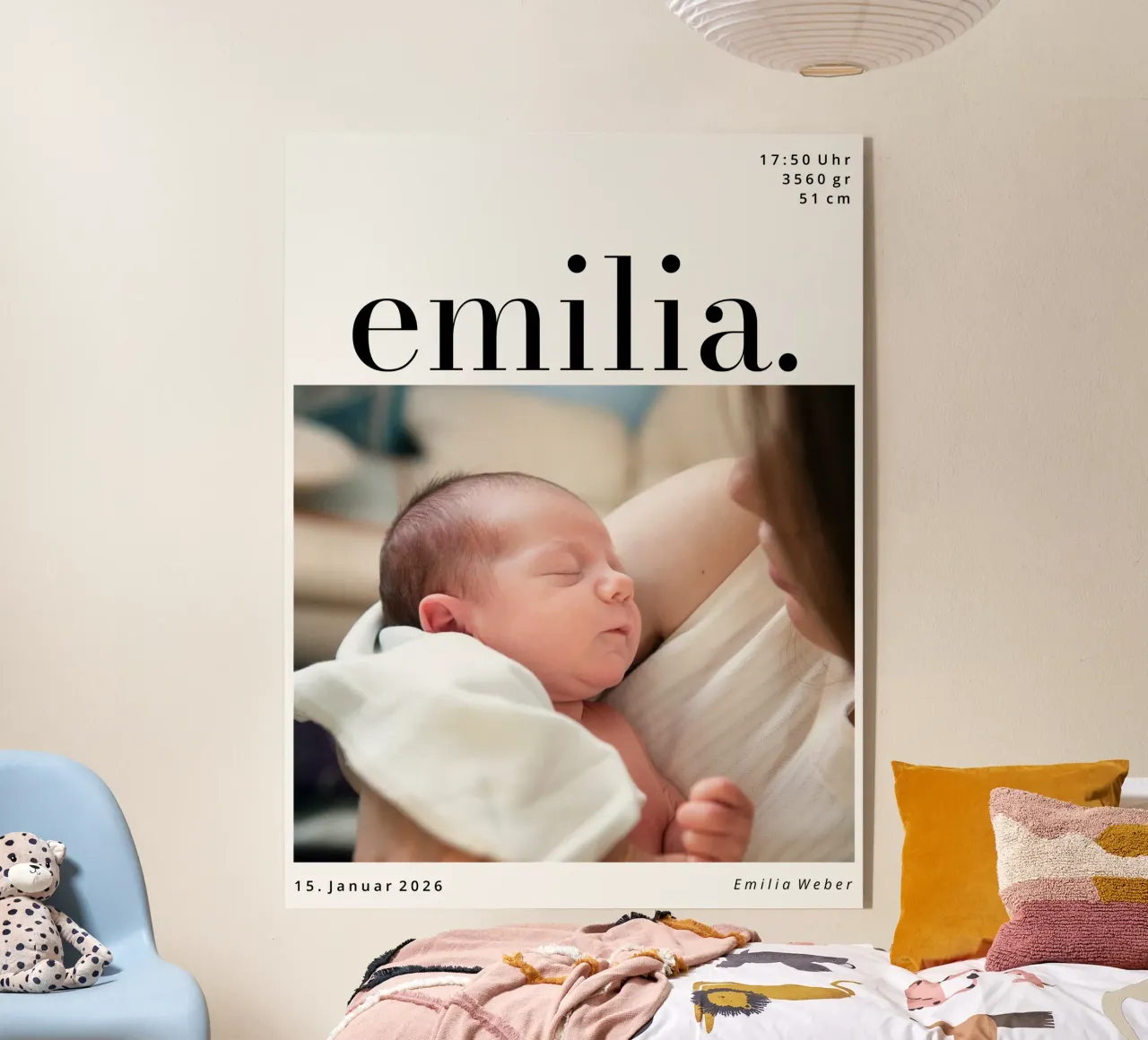 Newborn plexiglass da we line studio - design