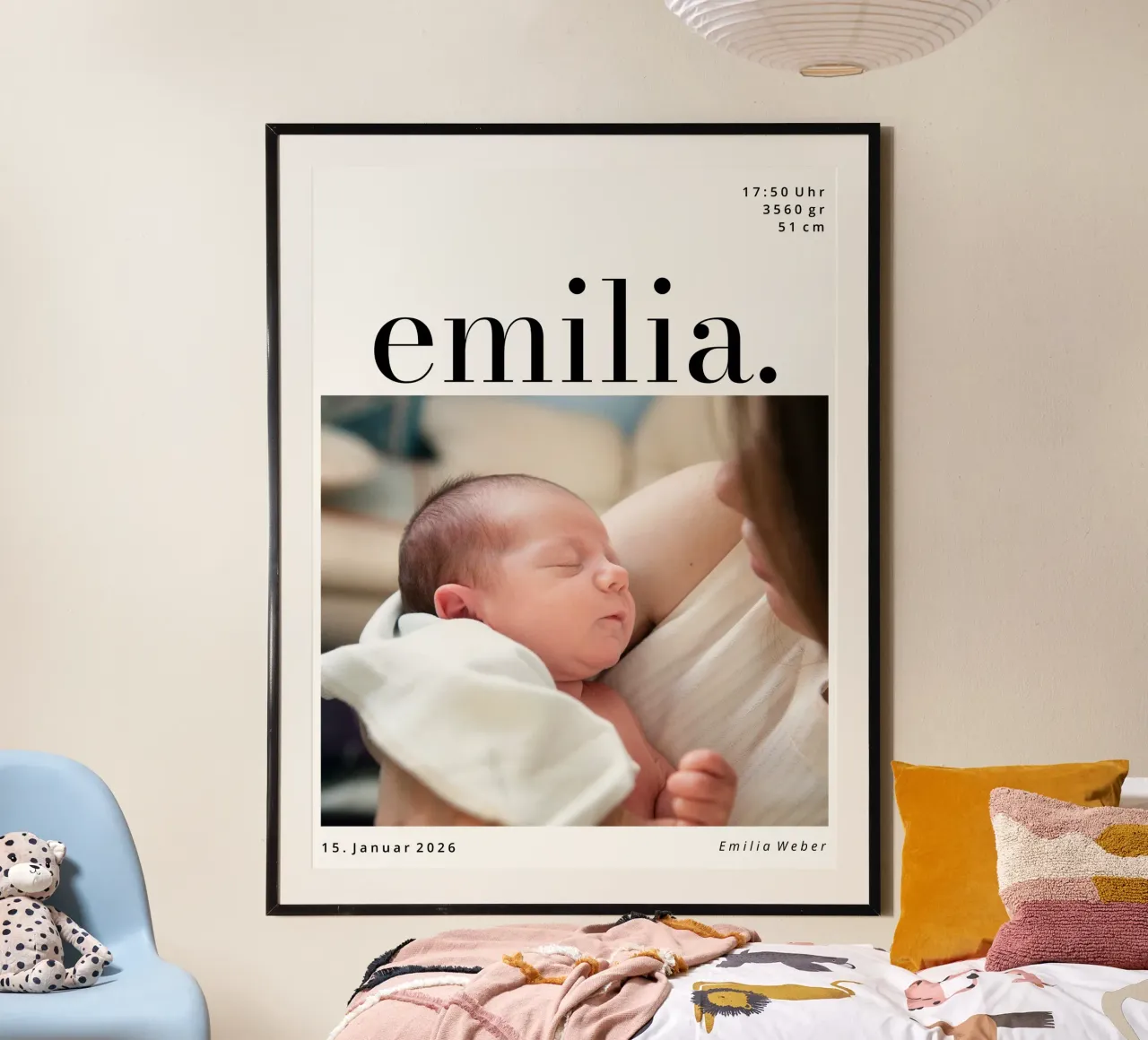 Newborn poster da we line studio - design