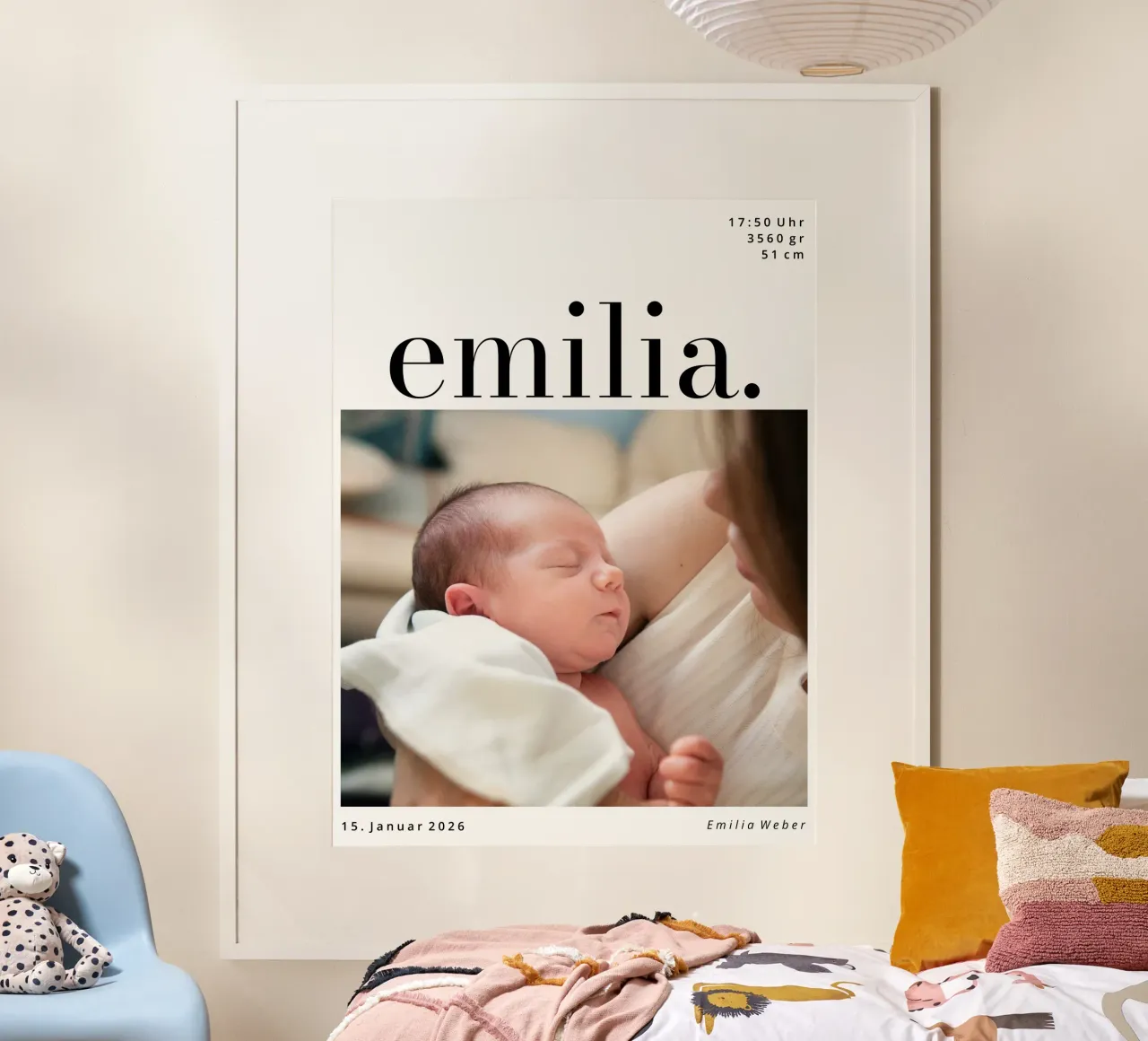 Newborn poster da we line studio - design