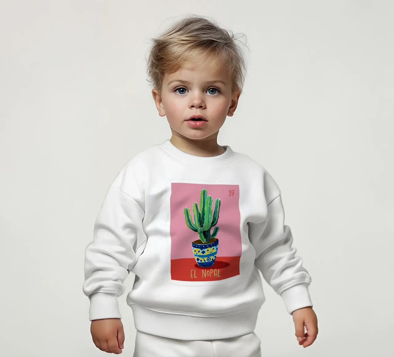 39 El Nopal Il Cactus felpa neonato da cafelab
