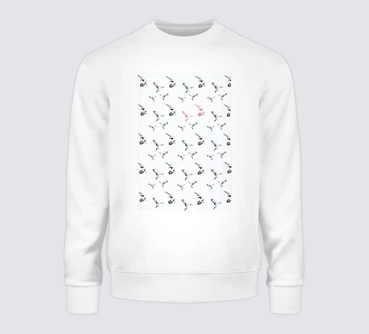 Mouettes felpa da La Belette Rose