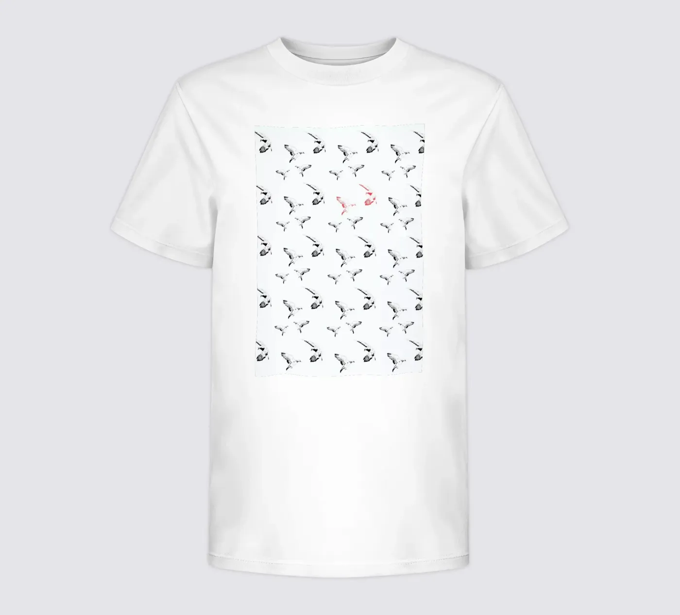 Mouettes t-shirt bambini da La Belette Rose