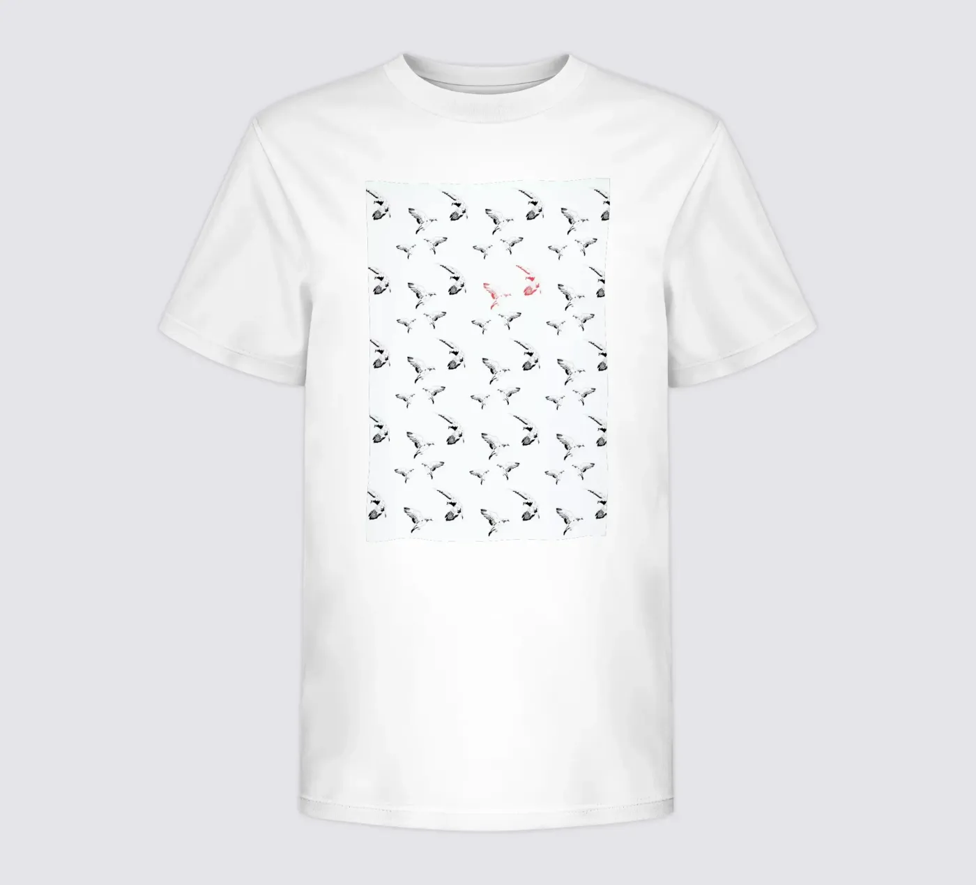 Mouettes kinder t-shirt van La Belette Rose