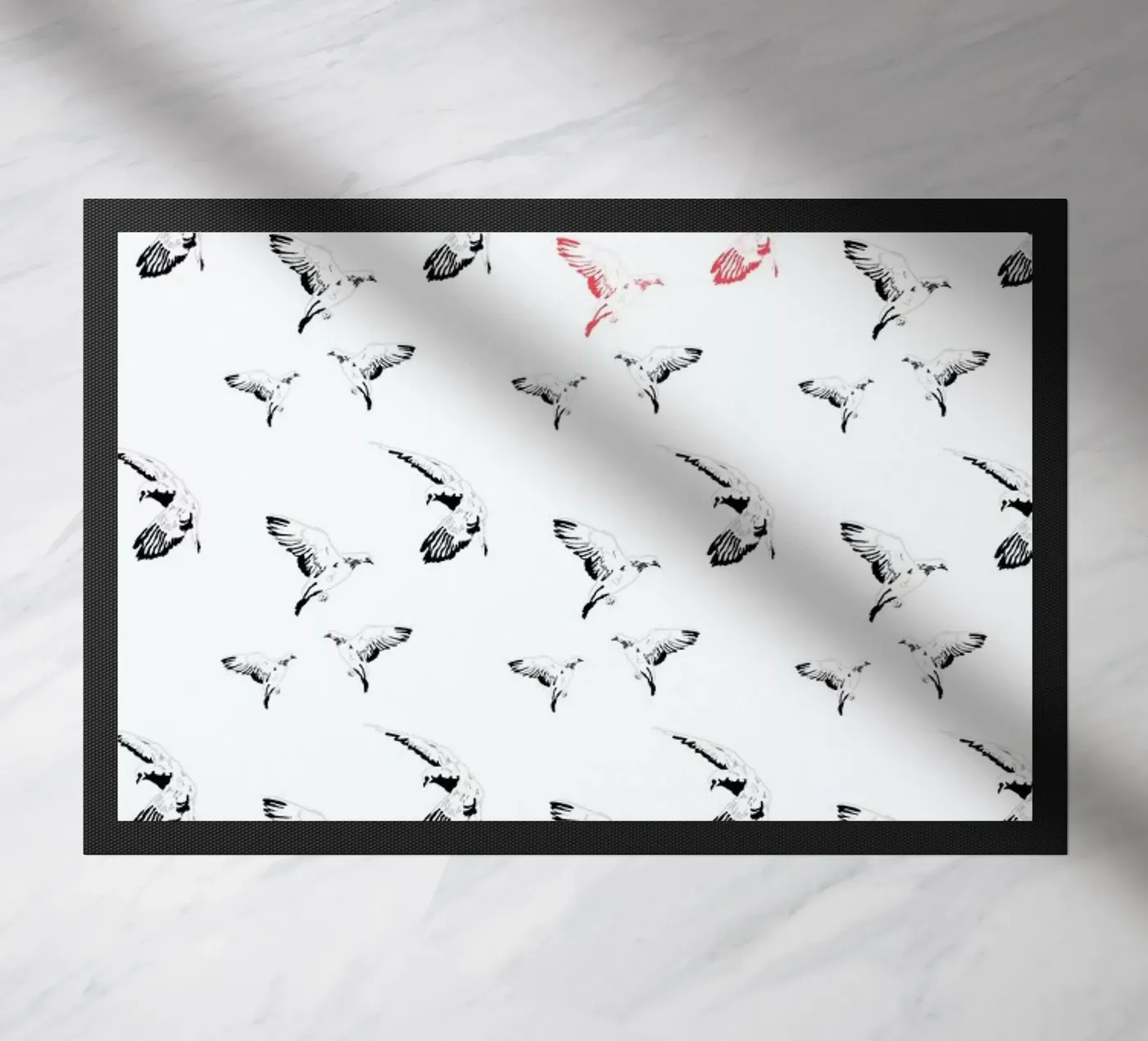 Mouettes deurmat van La Belette Rose