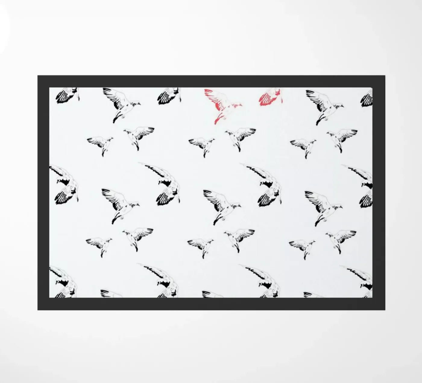 Mouettes deurmat van La Belette Rose