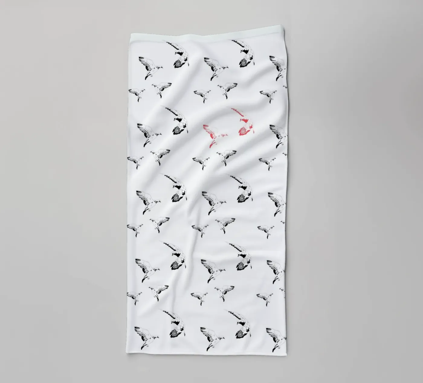 Mouettes towel by La Belette Rose