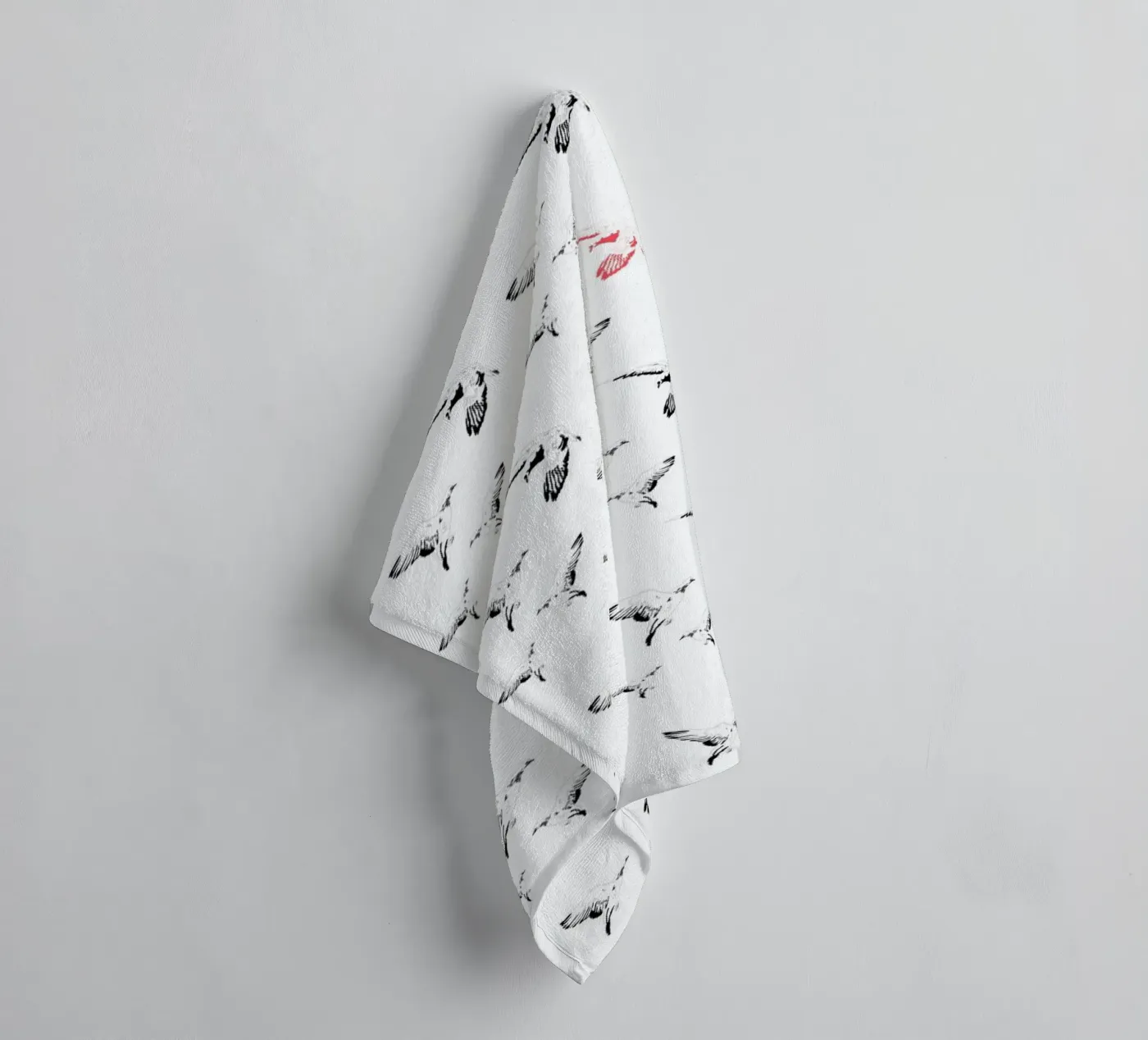 Mouettes towel by La Belette Rose