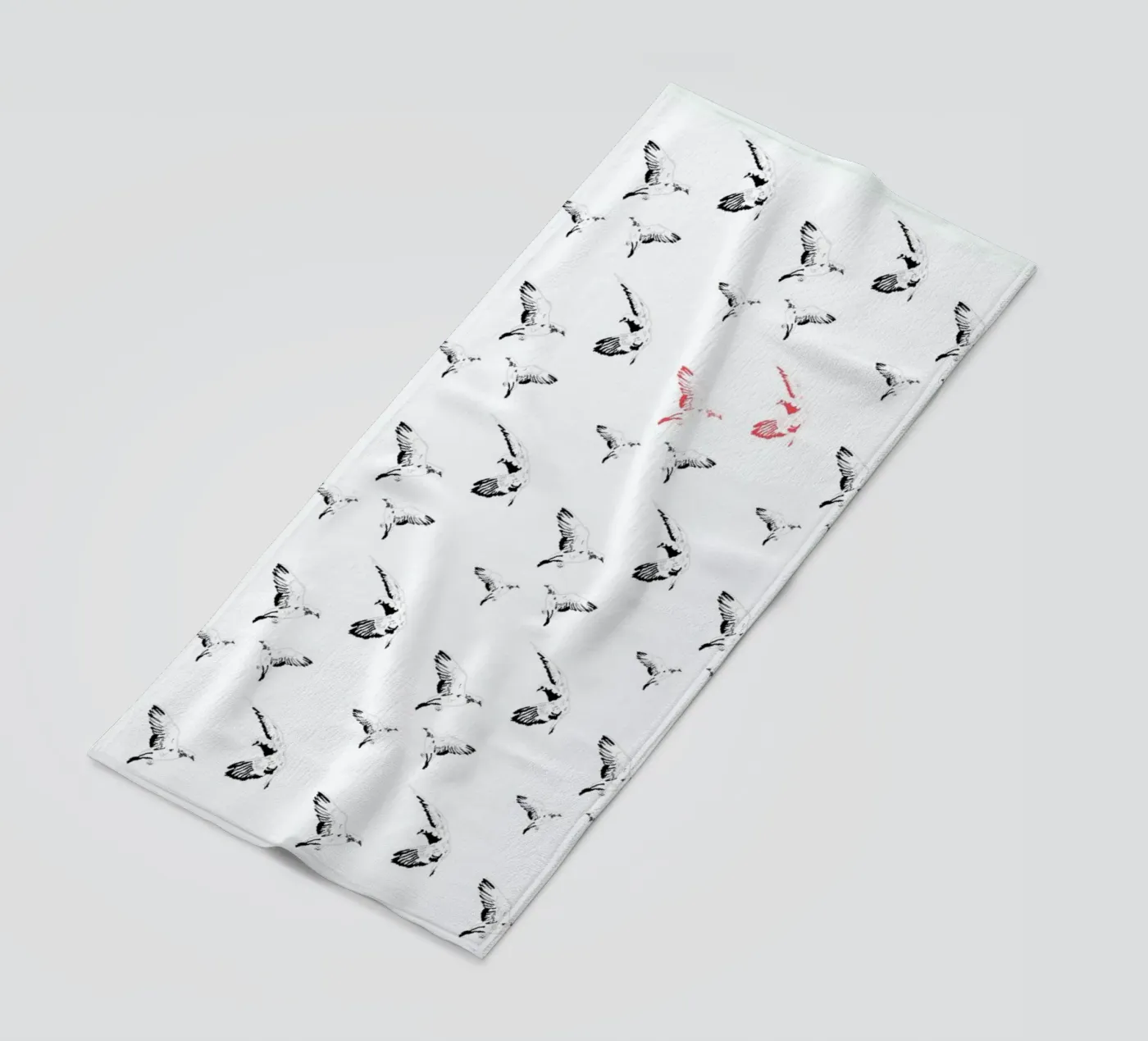 Mouettes strandhanddoek van La Belette Rose