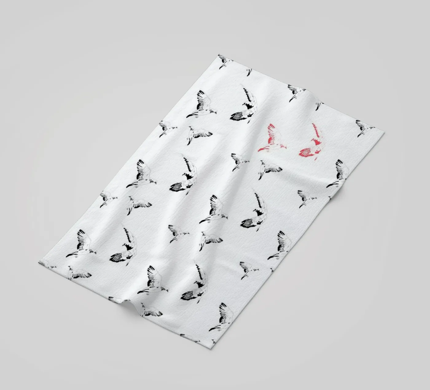 Mouettes strandhanddoek van La Belette Rose
