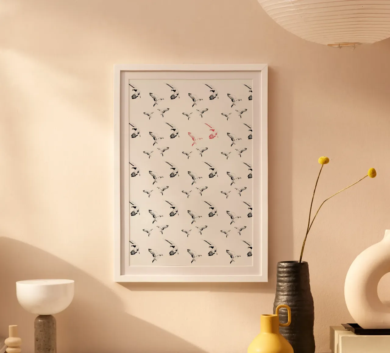 Mouettes poster da La Belette Rose