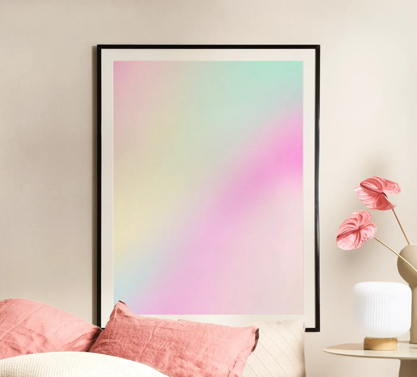 Aura Gradient pastello poster da Dreamscape