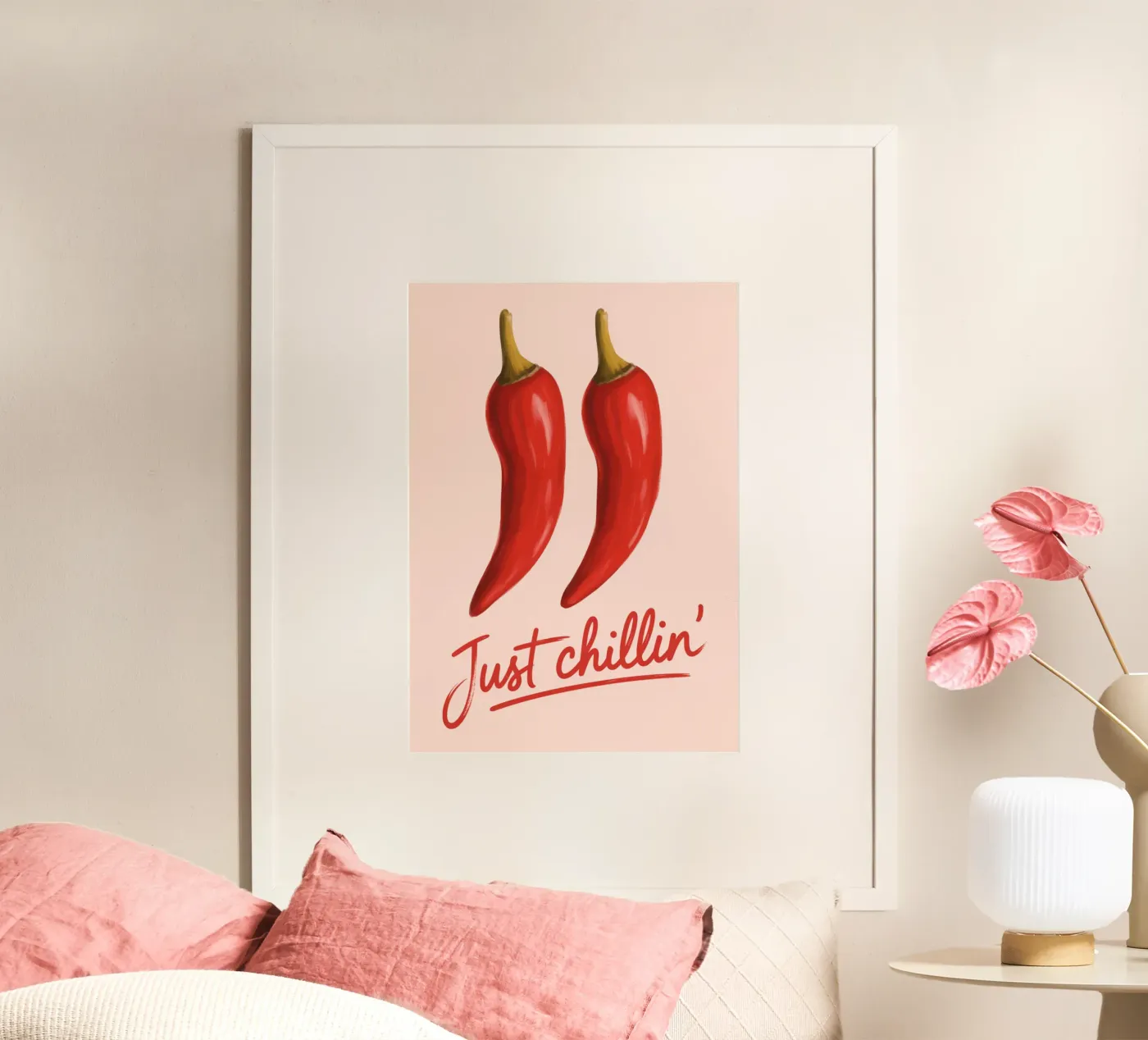 Just Chillin poster by Food Market