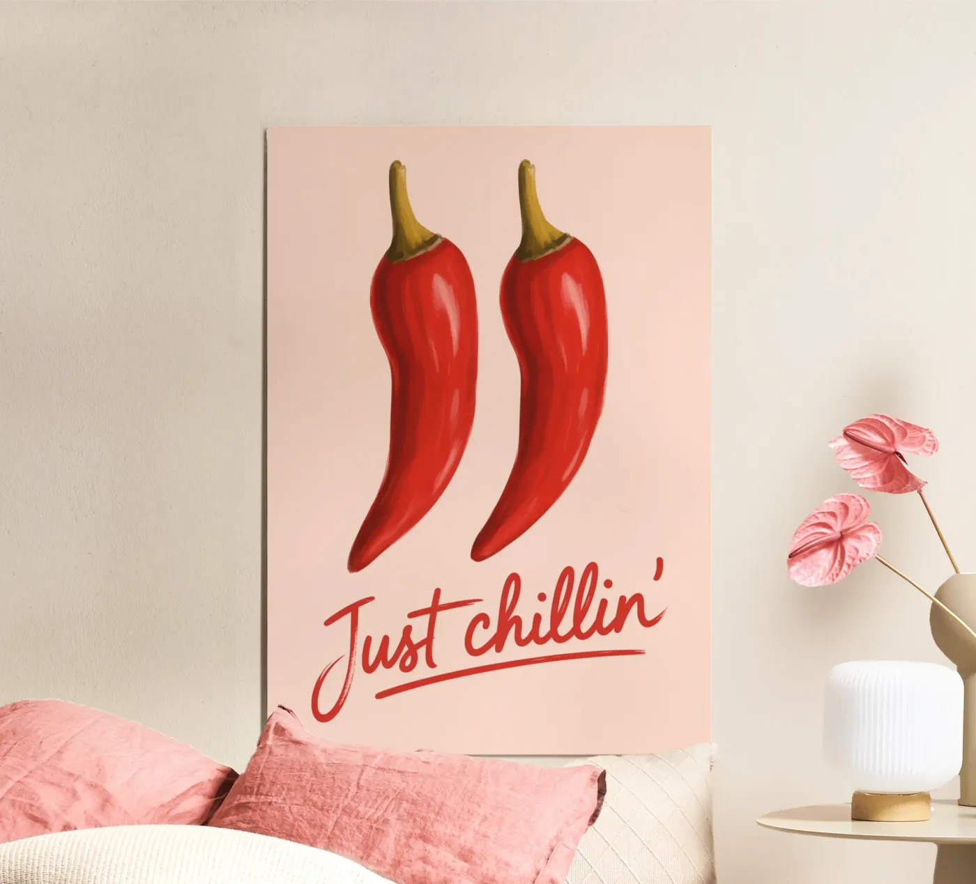 Just Chillin poster by Food Market