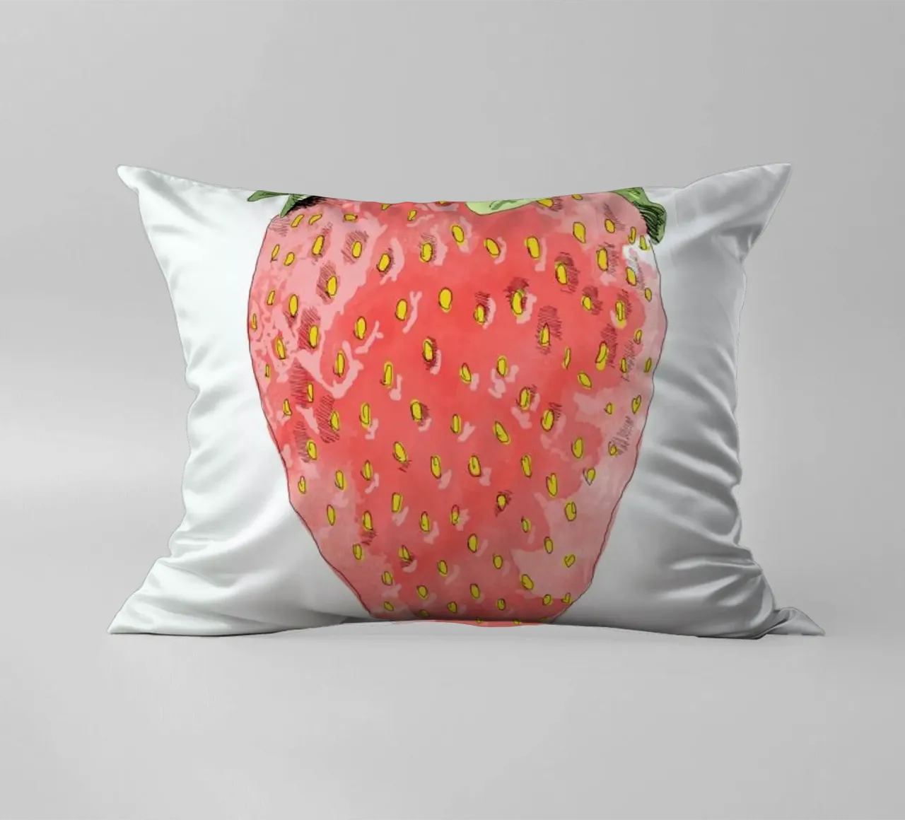 Fraise cuscino da La Belette Rose