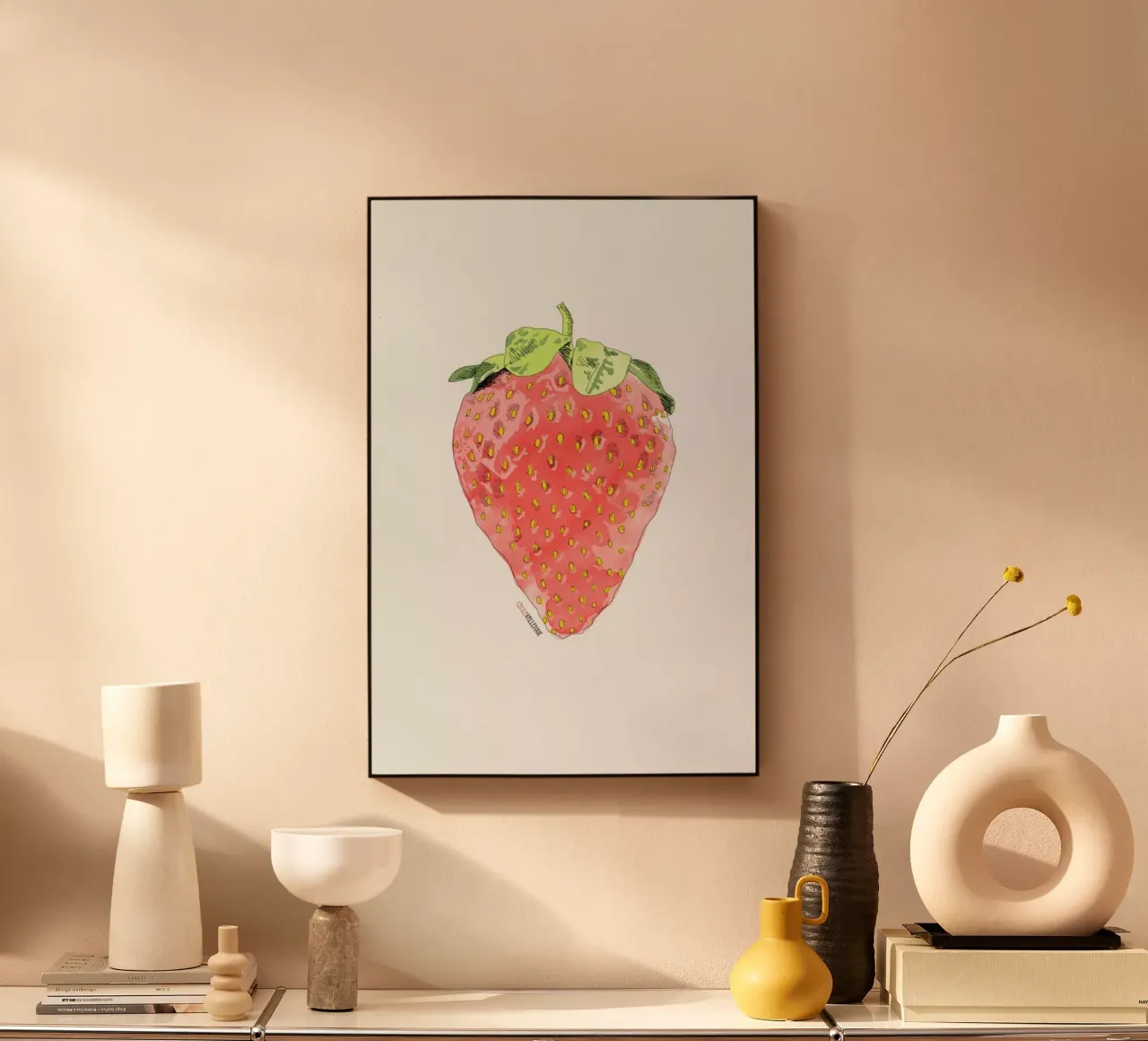 Fraise plexiglass da La Belette Rose