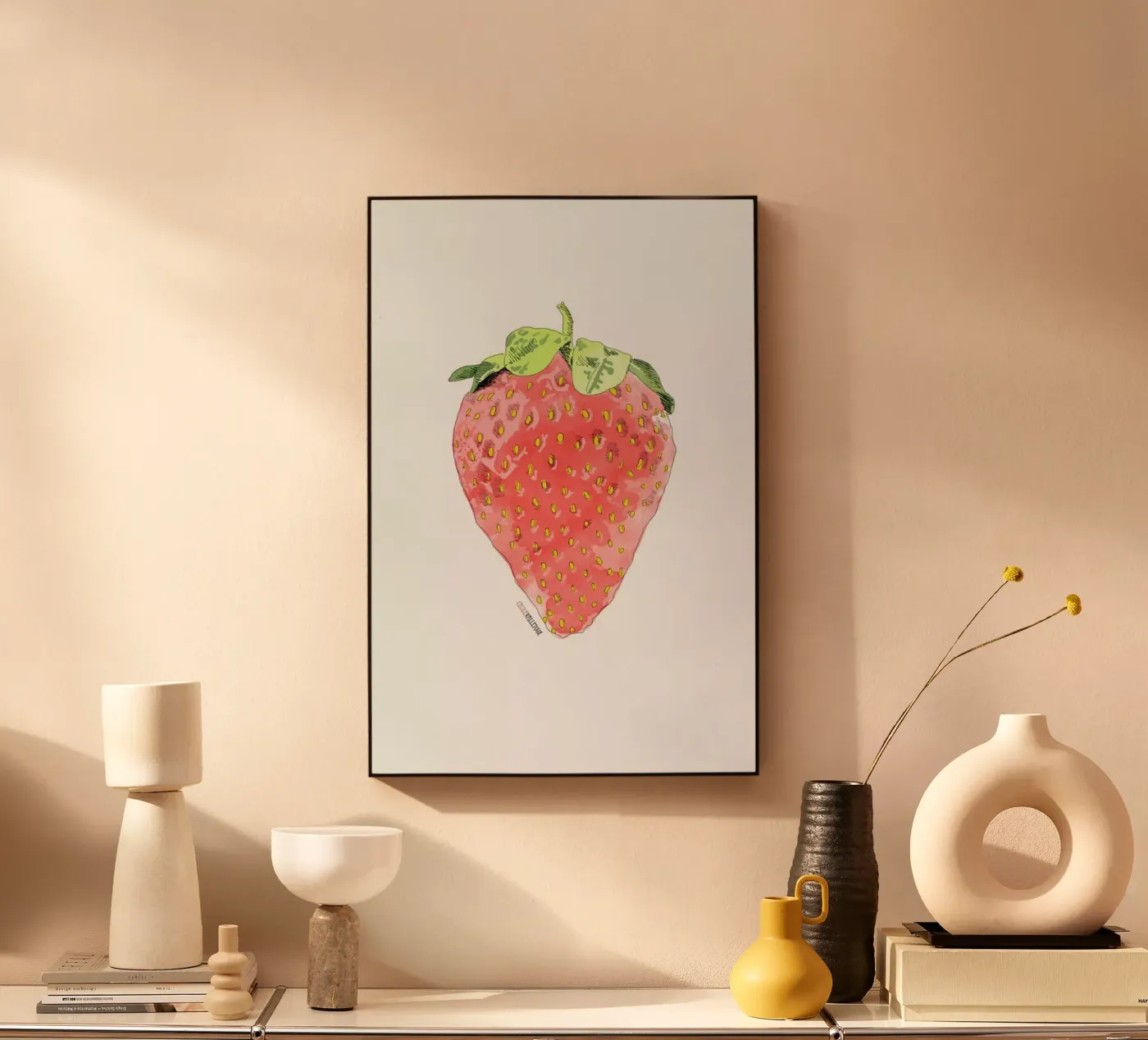Fraise pannello forex da La Belette Rose