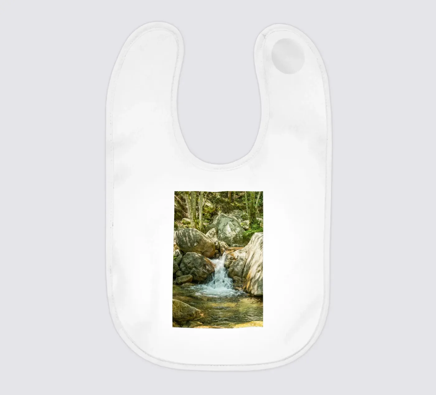Waterfall baby slabbetje van Curious Collections by Marielle Leenders