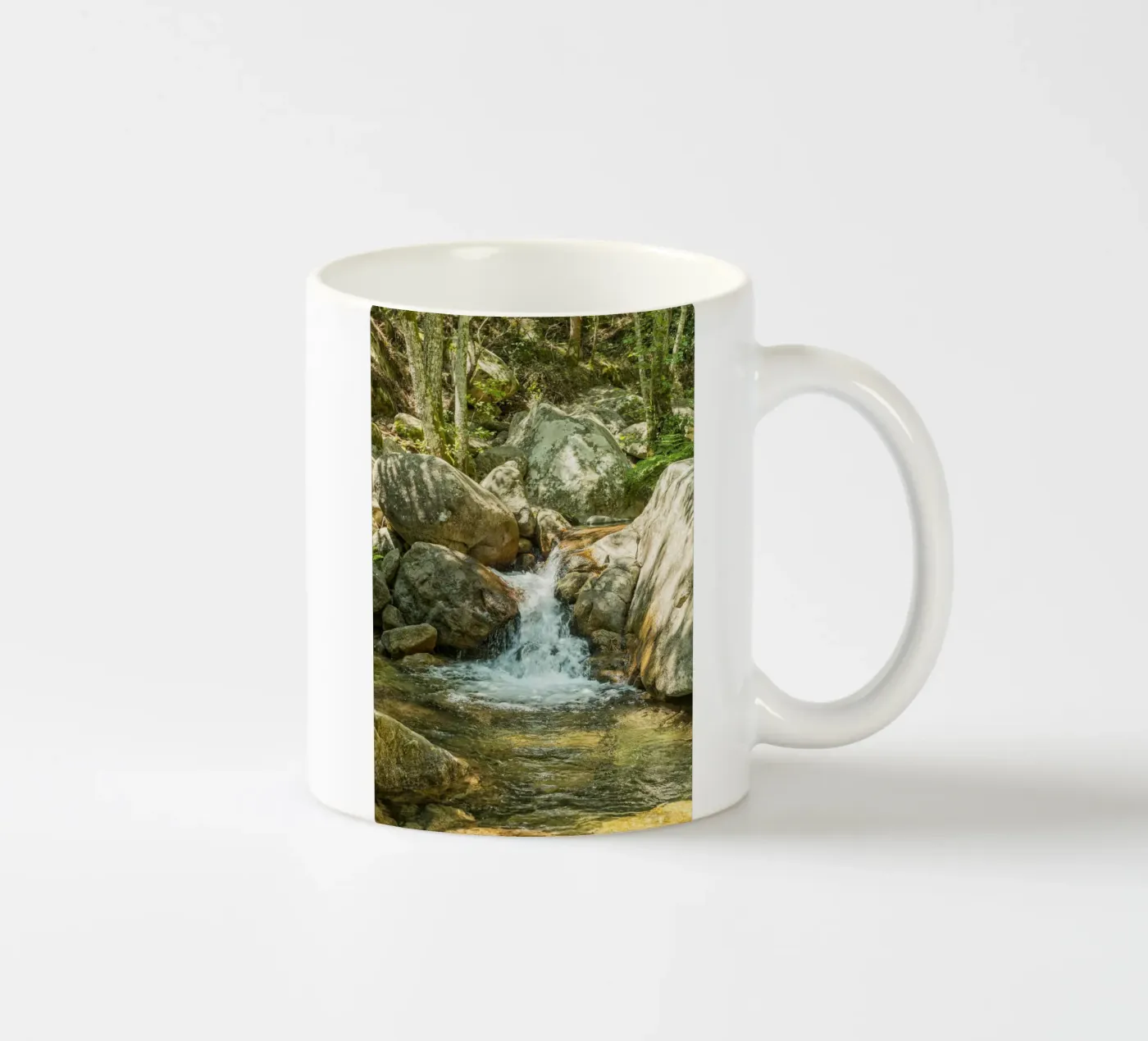 Waterfall ceramic mug by Curious Collections by Marielle Leenders