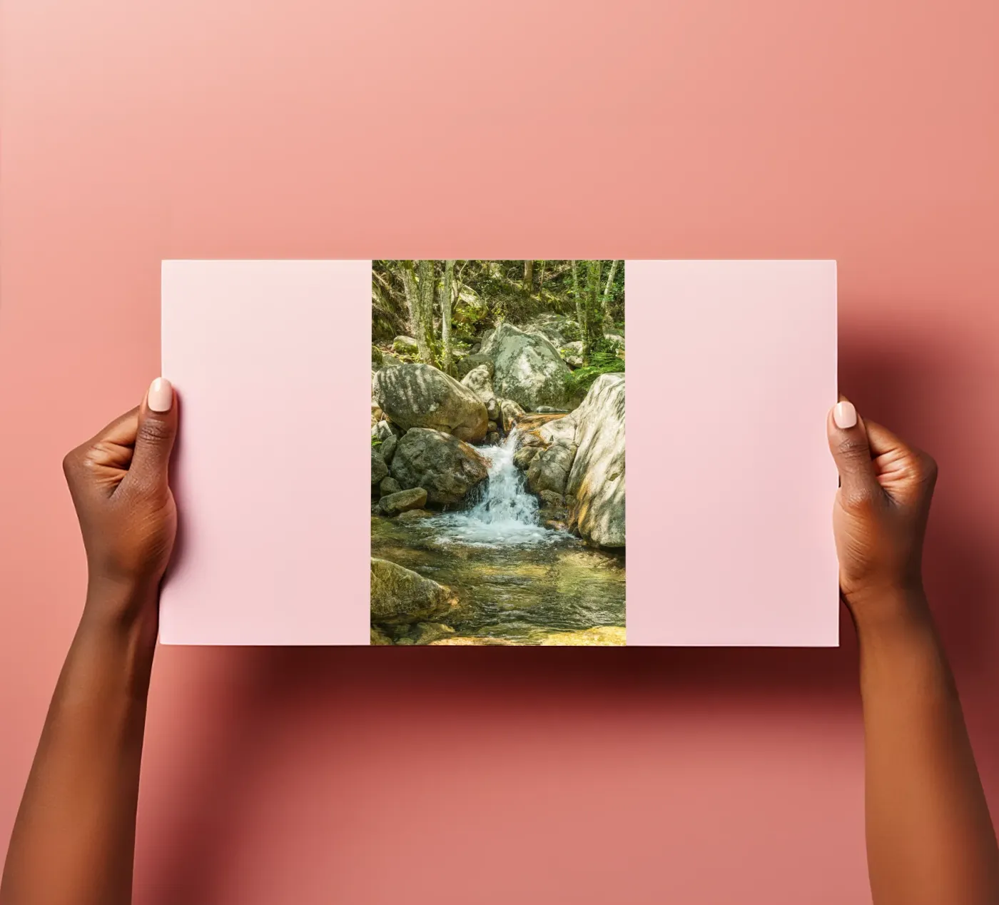Waterfall sticker sheet by Curious Collections by Marielle Leenders