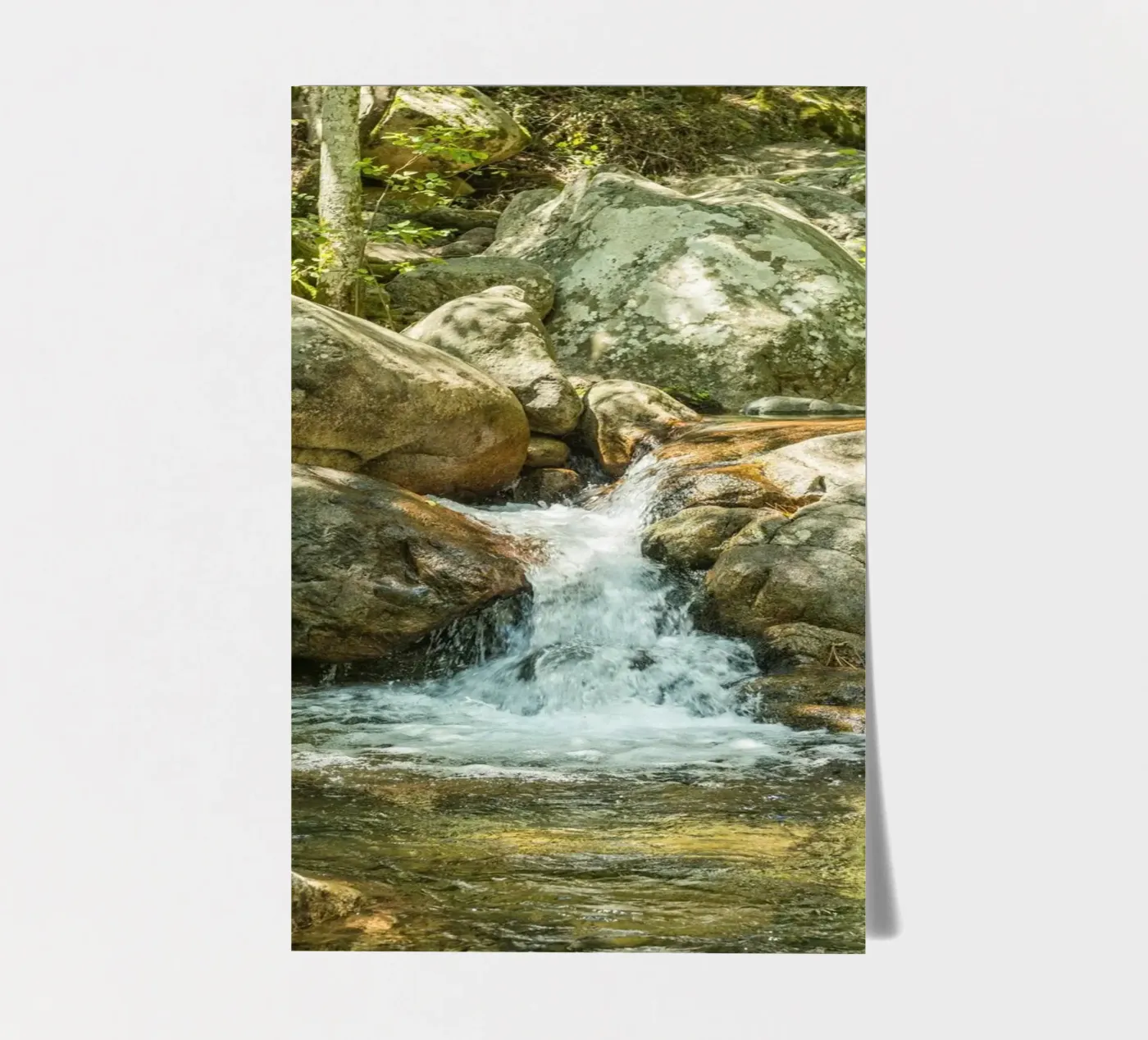 Waterfall sticker sheet by Curious Collections by Marielle Leenders