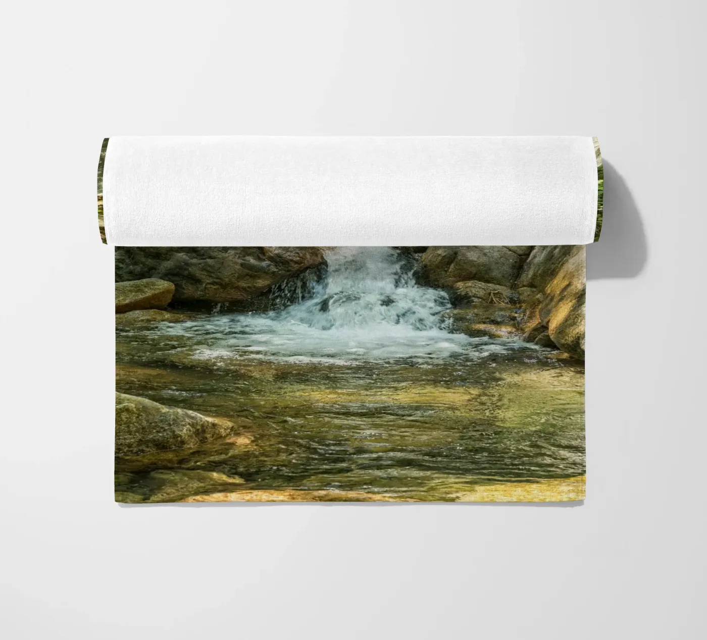 Waterfall beach towel by Curious Collections by Marielle Leenders