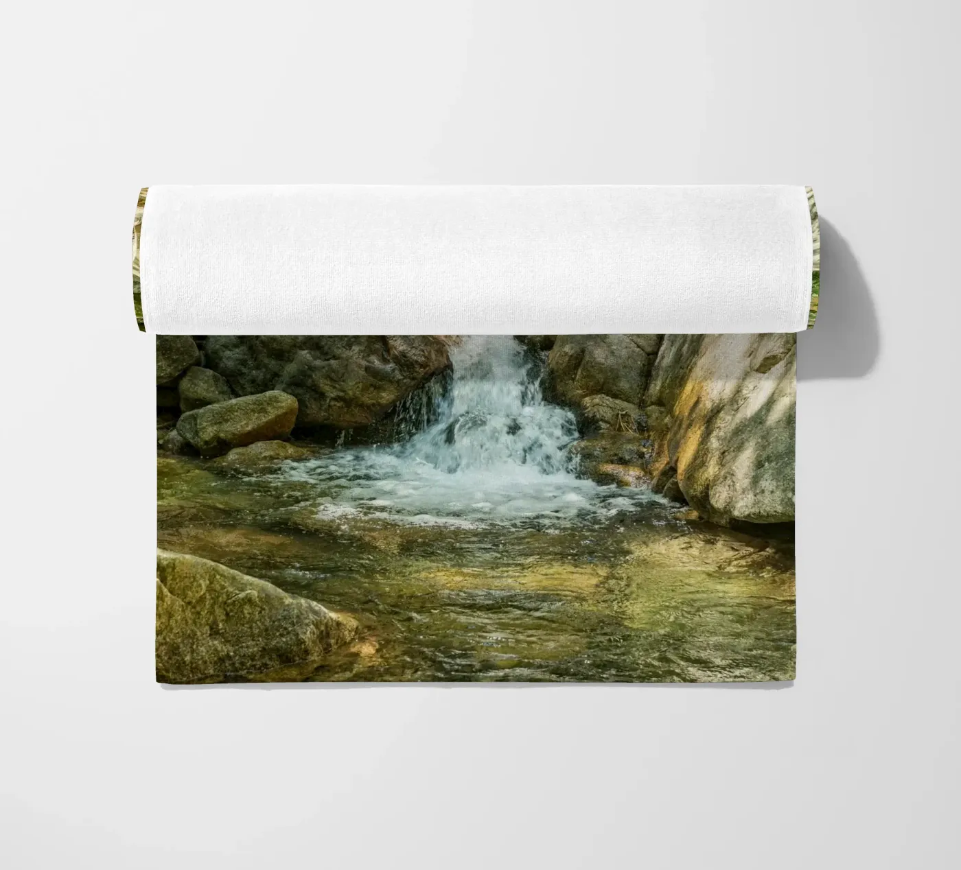 Waterfall beach towel by Curious Collections by Marielle Leenders