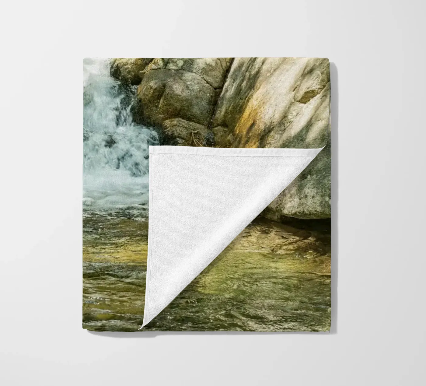 Waterfall beach towel by Curious Collections by Marielle Leenders