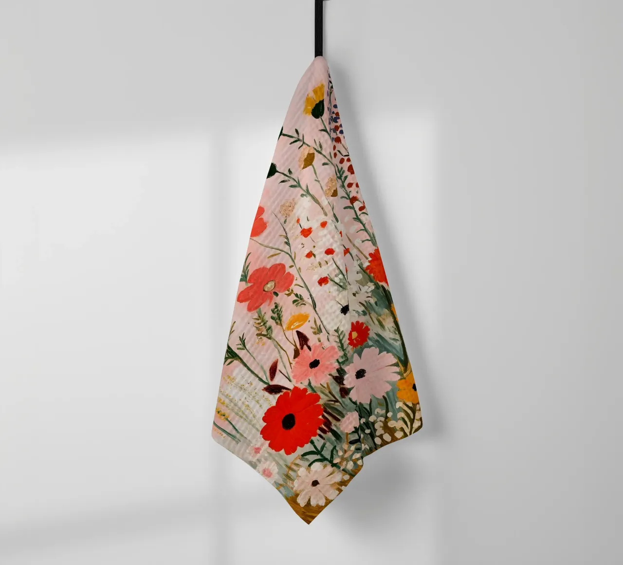 Fiori di campo colorati canovaccio da cucina da IamHomeStudio