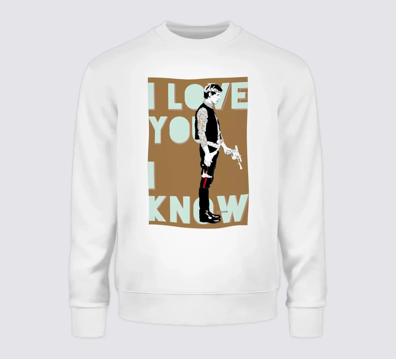 I Know sweatshirt by La Belette Rose